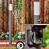 Caserta Lampe à prise électrique, Eclairage de chemin Anthracite, 1 lumière, Détecteur de mouvement