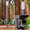 Caserta Lampe à prise électrique, Eclairage de chemin Anthracite, 1 lumière
