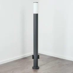 Caserta Lampe à prise électrique, Eclairage de chemin Anthracite, 1 lumière