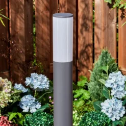 Caserta Lampe à prise électrique, Eclairage de chemin Anthracite, 1 lumière