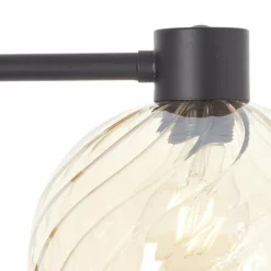 Casto Lampadaire Luminaires Brilliant Noir, 1 lumière