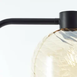 Casto Lampadaire Luminaires Brilliant Noir, 1 lumière