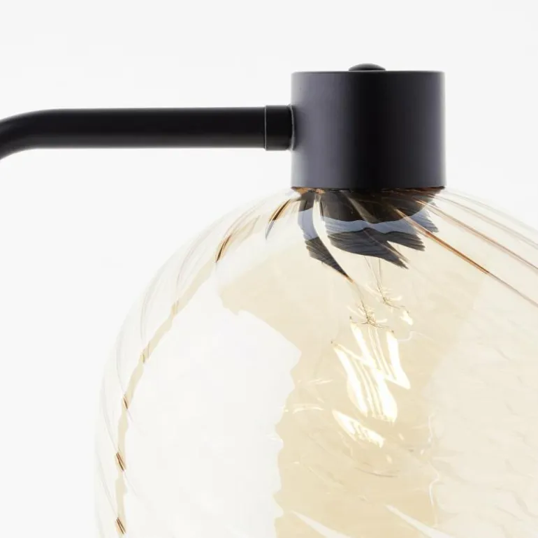 Casto Lampe à poser Luminaires Brilliant Noir, 1 lumière