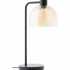 Casto Lampe à poser Luminaires Brilliant Noir, 1 lumière