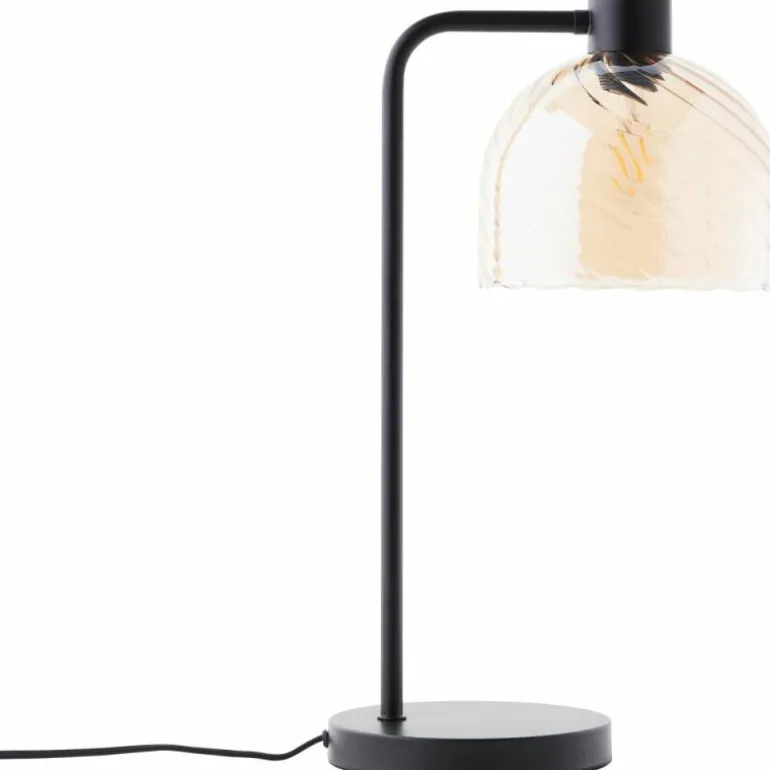 Casto Lampe à poser Luminaires Brilliant Noir, 1 lumière