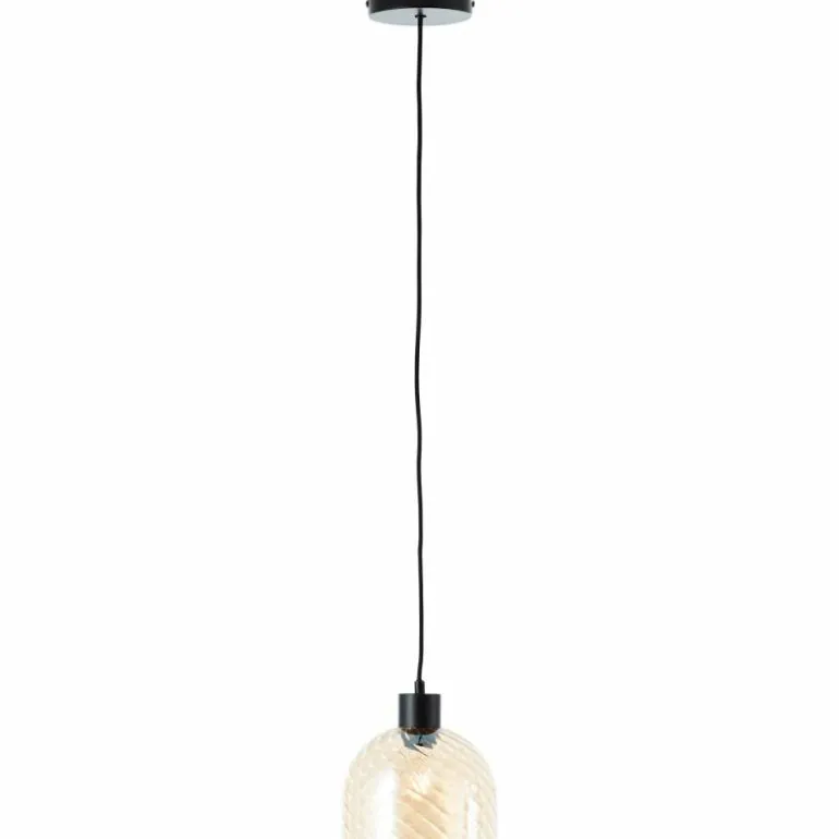 Casto Suspension Luminaires Brilliant Noir, 1 lumière