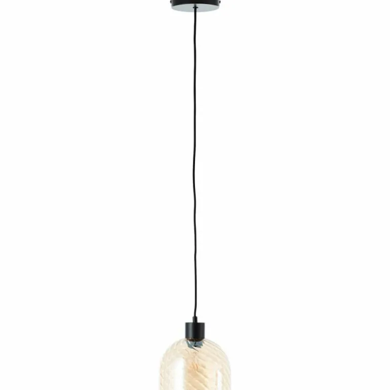 Casto Suspension Luminaires Brilliant Noir, 1 lumière