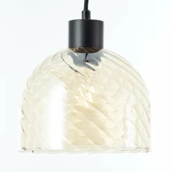 Casto Suspension Luminaires Brilliant Noir, 3 lumières