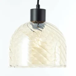 Casto Suspension Luminaires Brilliant Noir, 6 lumières