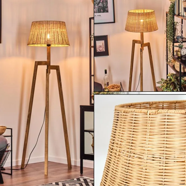 Cavaca Lampadaire Écru, 1 lumière