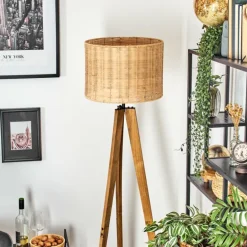 Cavaca Lampadaire, Liseuse Écru, Noir, 1 lumière