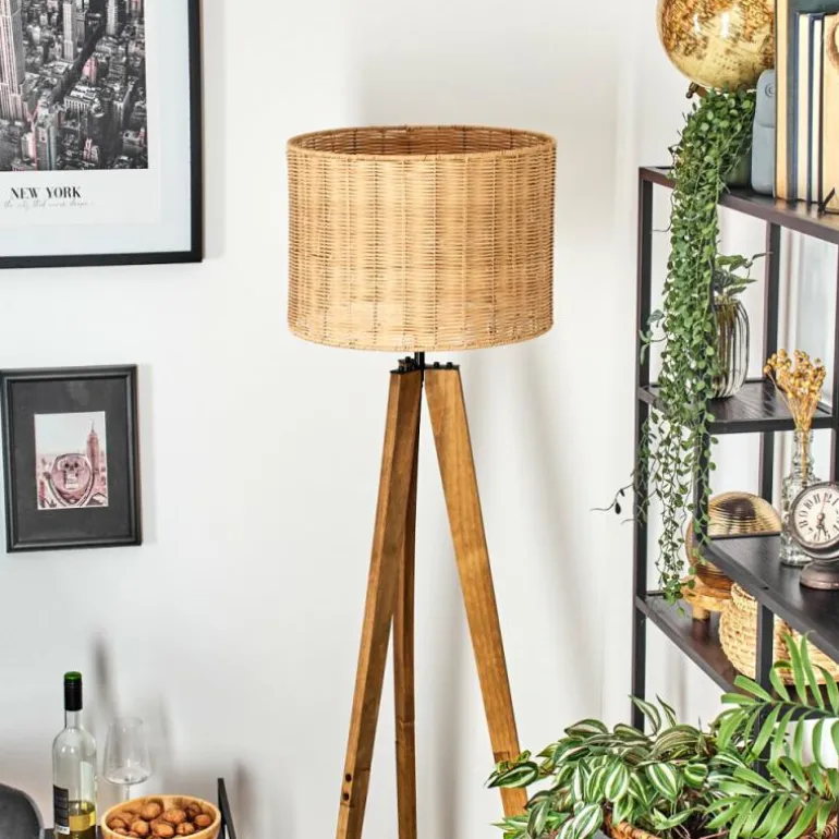 Cavaca Lampadaire, Liseuse Écru, Noir, 1 lumière