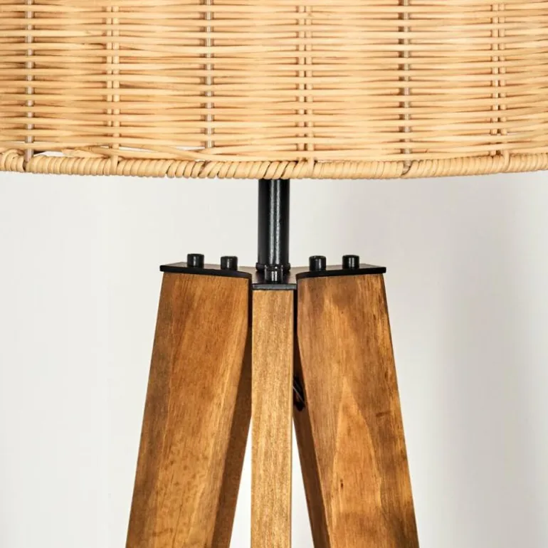 Cavaca Lampadaire, Liseuse Écru, Noir, 1 lumière