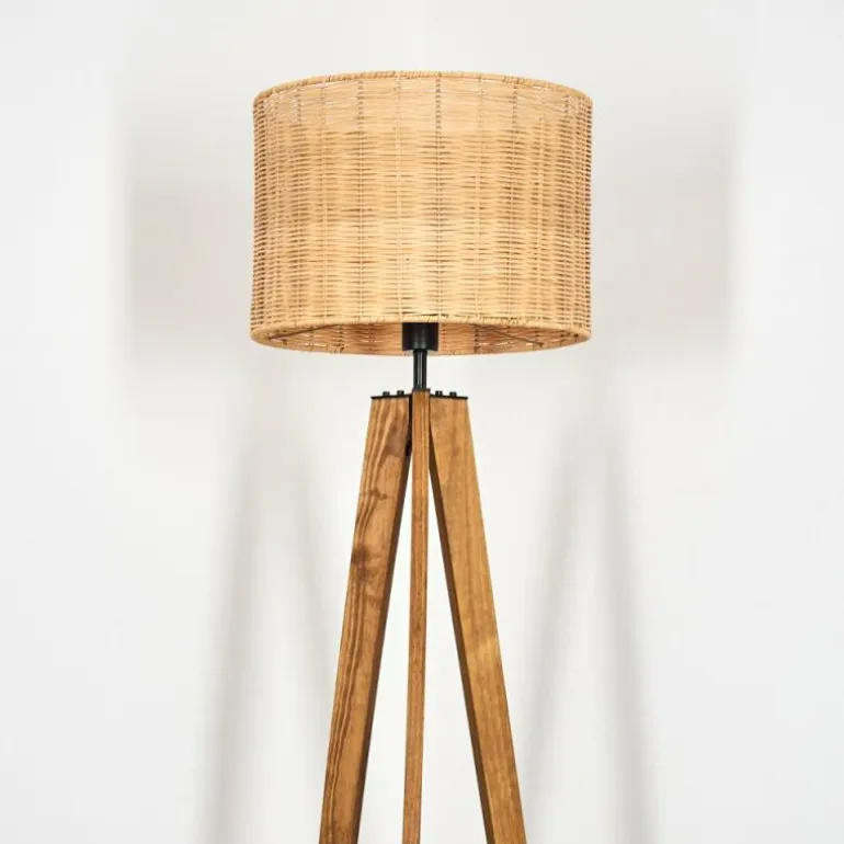 Cavaca Lampadaire, Liseuse Écru, Noir, 1 lumière