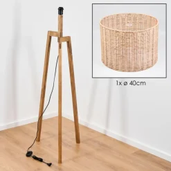 Cavaca Lampadaire, Liseuse Écru, 1 lumière