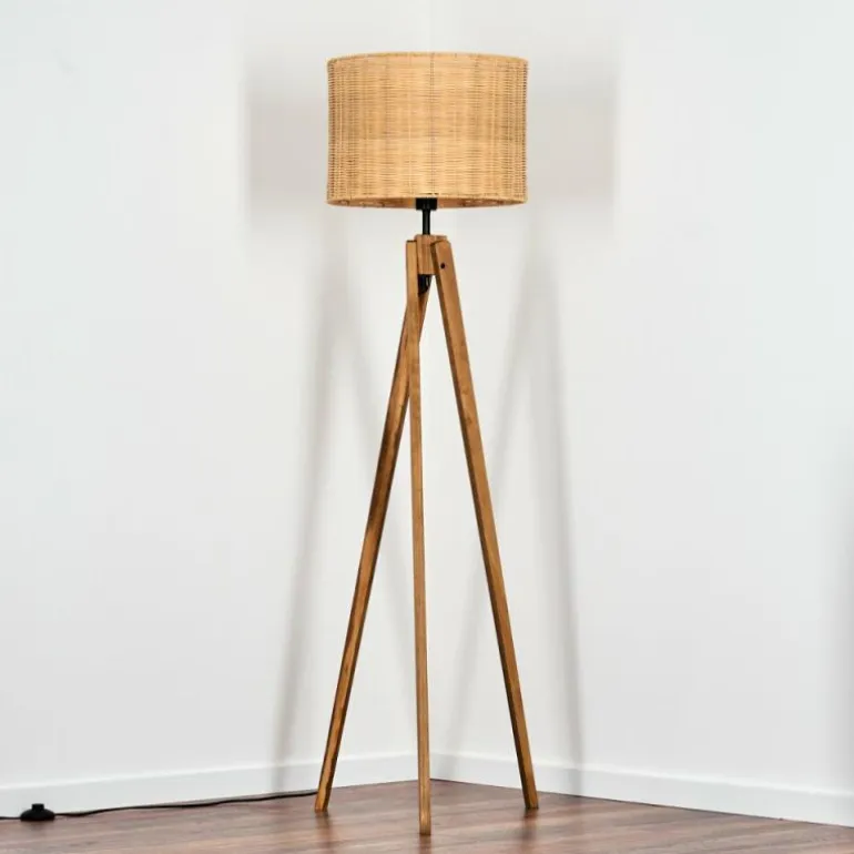 Cavaca Lampadaire, Liseuse Écru, 1 lumière
