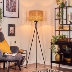 Cavaca Lampadaire Noir, 1 lumière