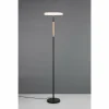 Celeste Lampadaire Luminaires Trio LED Brun, 1 lumière