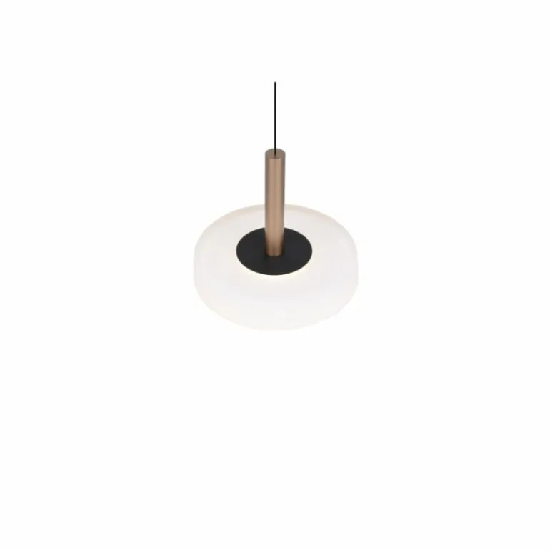Celeste Suspension Luminaires Trio LED Brun, 1 lumière