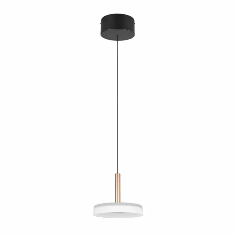 Celeste Suspension Luminaires Trio LED Brun, 1 lumière