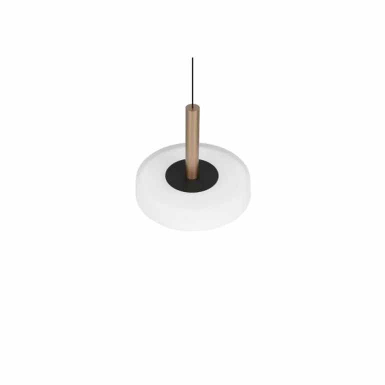 Celeste Suspension Luminaires Trio LED Brun, 1 lumière