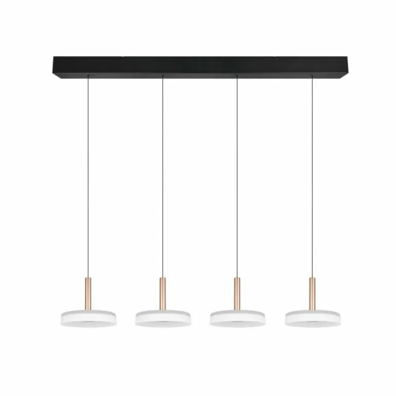 Celeste Suspension Luminaires Trio LED Brun, 1 lumière