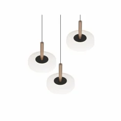 Celeste Suspension Luminaires Trio LED Brun, 1 lumière