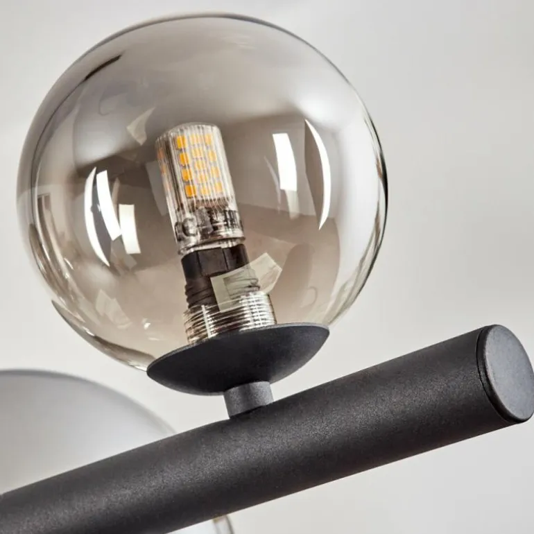 Chehalis Boule lumineuse, Suspension Fumé, 10 lumières