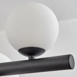 Chehalis Boule lumineuse, Suspension Blanc, 10 lumières