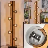 Chehalis Boule lumineuse, Lampadaire Écru, Noir, 6 lumières
