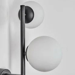 Chehalis Boule lumineuse, Applique murale Blanc, 3 lumières