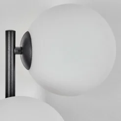 Chehalis Boule lumineuse, Applique murale Blanc, 3 lumières