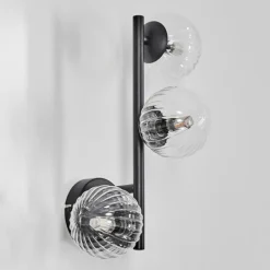 Chehalis Boule lumineuse, Applique murale Clair, 3 lumières