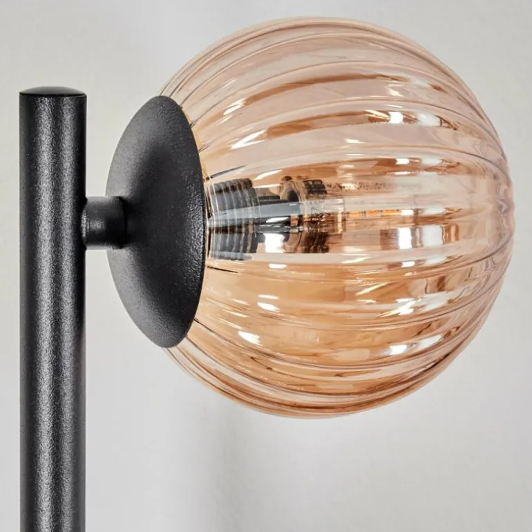 Chehalis Boule lumineuse, Applique murale Ambre, 3 lumières