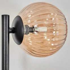 Chehalis Boule lumineuse, Applique murale Ambre, 3 lumières
