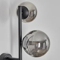 Chehalis Boule lumineuse, Applique murale 23 cm Fumé, 3 lumières