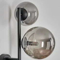 Chehalis Boule lumineuse, Applique murale 23 cm Fumé, 3 lumières