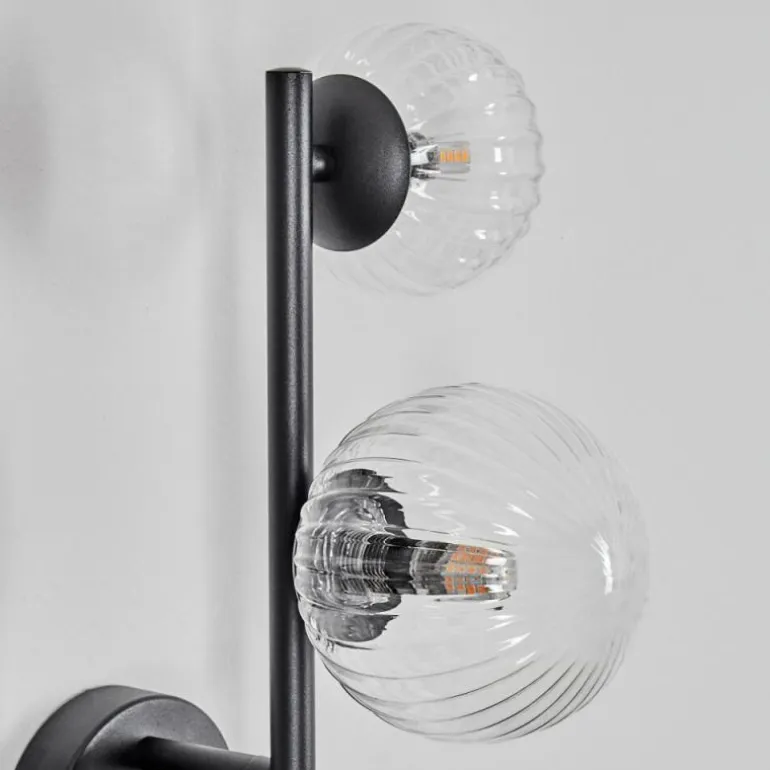 Chehalis Boule lumineuse 23 cm Clair, 3 lumières