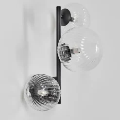 Chehalis Boule lumineuse 36.5 cm Clair, 3 lumières