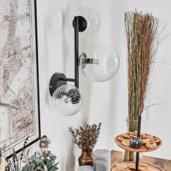 Chehalis Boule lumineuse 36.5 cm Clair, 3 lumières