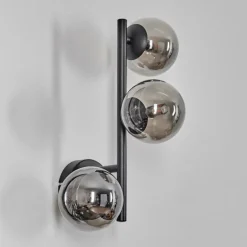 Chehalis Boule lumineuse Fumé, 3 lumières