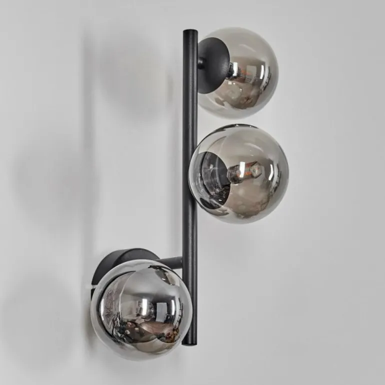Chehalis Boule lumineuse Fumé, 3 lumières