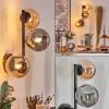 Chehalis Boule lumineuse Ambre, 3 lumières