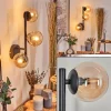 Chehalis Boule lumineuse, Applique murale Ambre, 3 lumières