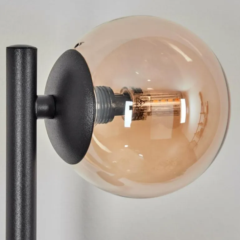 Chehalis Boule lumineuse, Applique murale Ambre, Fumé, 3 lumières