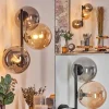Chehalis Boule lumineuse, Applique murale Ambre, Fumé, 3 lumières