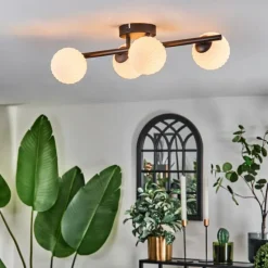 Chehalis Plafonnier Blanc, 4 lumières