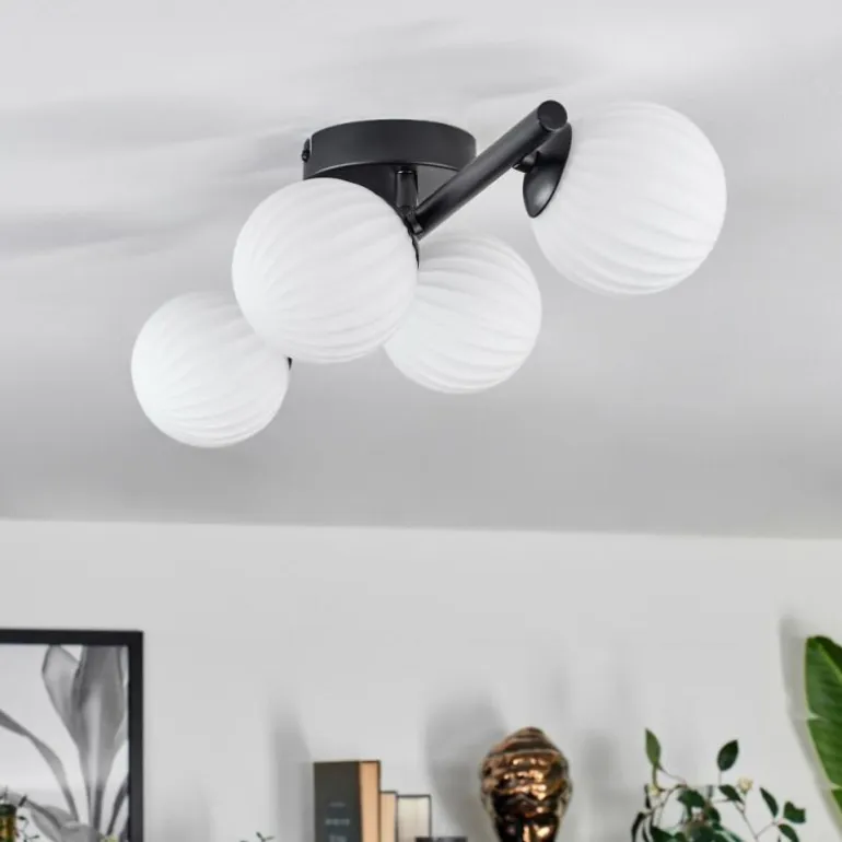 Chehalis Plafonnier Blanc, 4 lumières