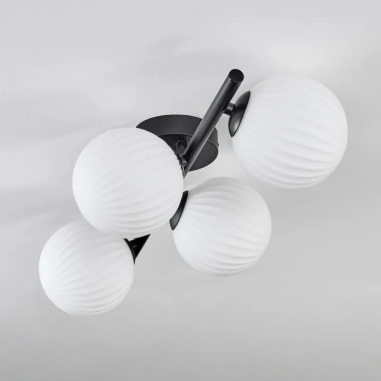 Chehalis Plafonnier Blanc, 4 lumières