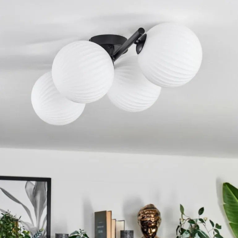 Chehalis Plafonnier Blanc, 4 lumières